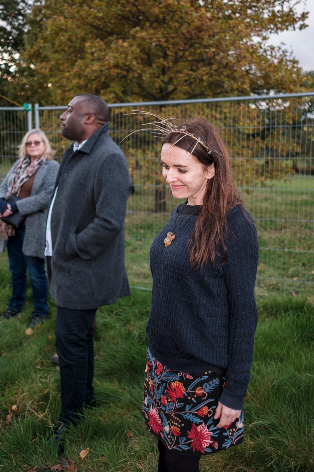 Suicide Memorial Tree Sculpture Opening Ceremony – Brockwell Park. Funded by Lambeth Wellbeing, Nurtured by Lambeth and Southwark Mind,&nbsp;2021